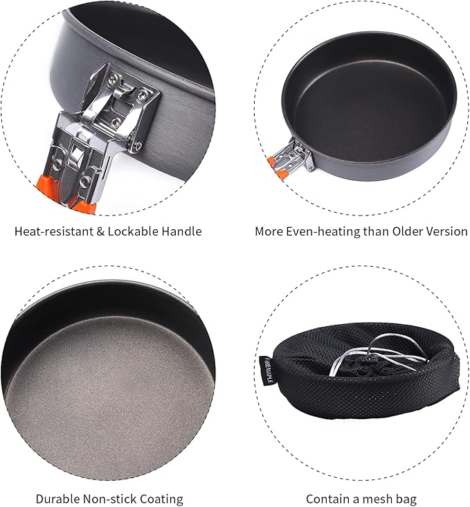 Fire Maple 194mm Feast Non-Stick Frying Pan