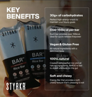 Styrkr Energy Bar BAR30 Dark Chocolate Chip | Gearshop NZ