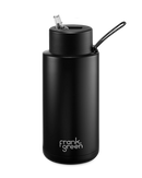 Frank Green Ceramic 34oz/1L Reusable Bottle with Straw