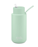 Frank Green Ceramic 34oz/1L Reusable Bottle with Straw