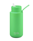 Frank Green Ceramic 34oz/1L Reusable Bottle with Straw