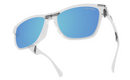Hilx Nomad Unfold Sunglasses - Matte White w/ Blue Polarized Lens | Gearshop NZ