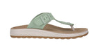Fly Flot Womens Leather Toe Sandals