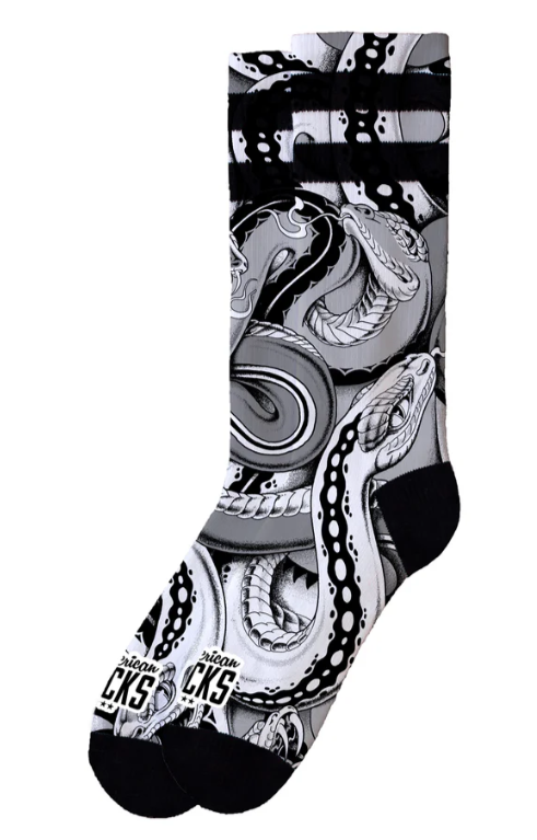 American Socks Signature Mid High Socks Python