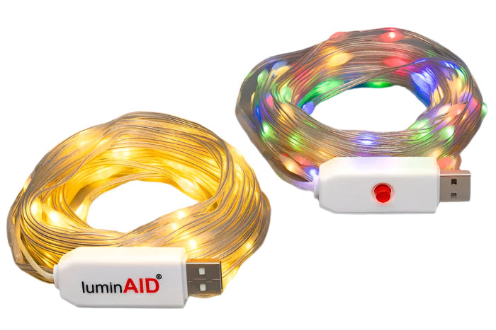 LuminAID USB Strings Lights 10m 2pk