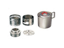 Evernew Titanium Mug Pot Stove Set 500ml | Gearshop NZ