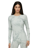 Le Bent Womens Fractal Midweight Crew