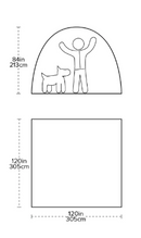 Big Agnes Sage Canyon Plus Shelter + Mesh Insert + Foot Print