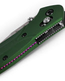 Benchmade 940 Osborne - Green Aluminium