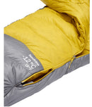 Rab Women's Neutrino -12degC Down Sleeping Bag Long LH - Zinc/Dark Pollen