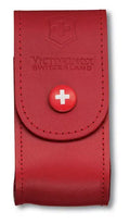 Victorinox Leather Pouch - Red Large