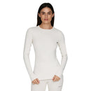 Le Bent Womens Heavyweight Grid Fleece Crew | Gearshop NZ