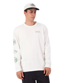 Mons Royale Men's Yonder Merino Organic Cotton Long Sleeve Top | Gearshop NZ