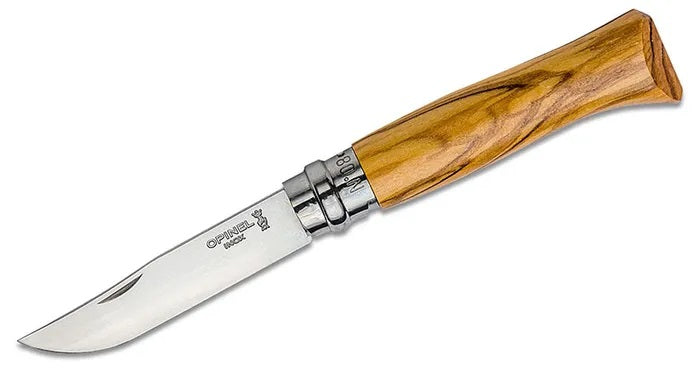 Opinel 8VRI Olive Wood Knife