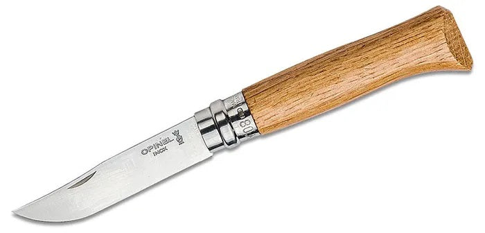 Opinel 8VRI Oak Wood Knife