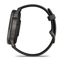 Garmin Venu 4 45mm - Slate with Black Silicone Band