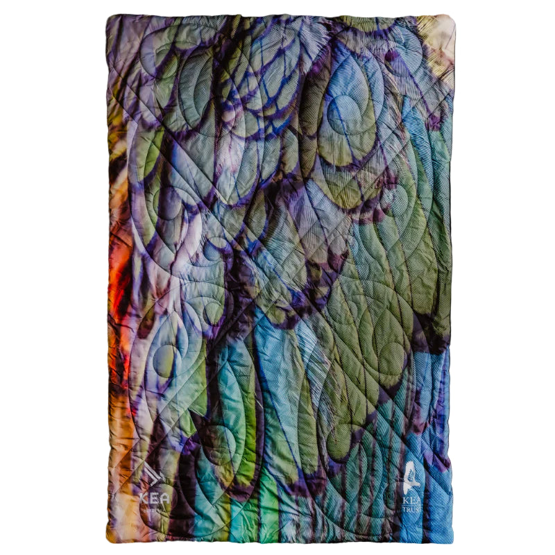 Kea Cover Blanket - Feathers