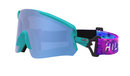 Hilx Kinetik Ronin Sunglasses - Matte Aqua Green w/ Purple Polarized Lens | Gearshop NZ