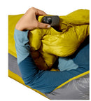 Rab Women's Neutrino -12degC Down Sleeping Bag Long LH - Zinc/Dark Pollen