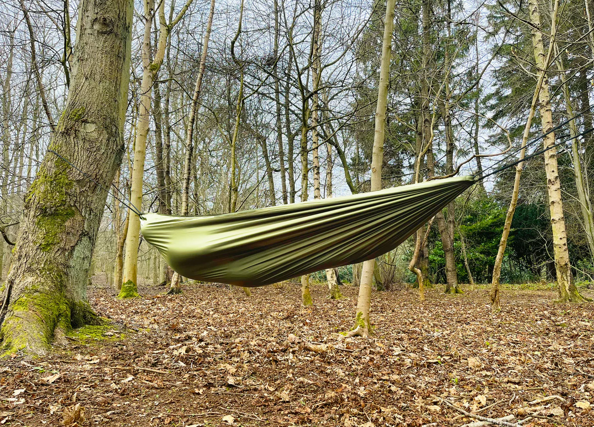 DD Hammocks Recycled Camping Hammock - Olive Drab