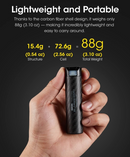 Nitecore Carbon Battery 6k Portable Power Bank | Gearshop NZ
