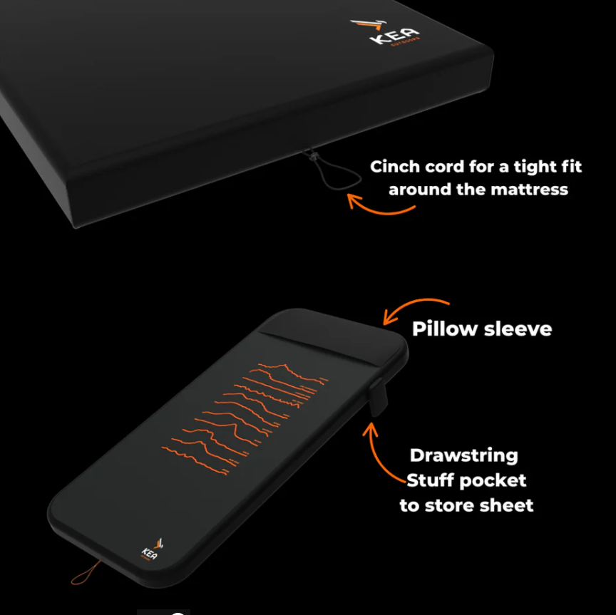 Kea Nest Camping Mattress Fitted Sheet