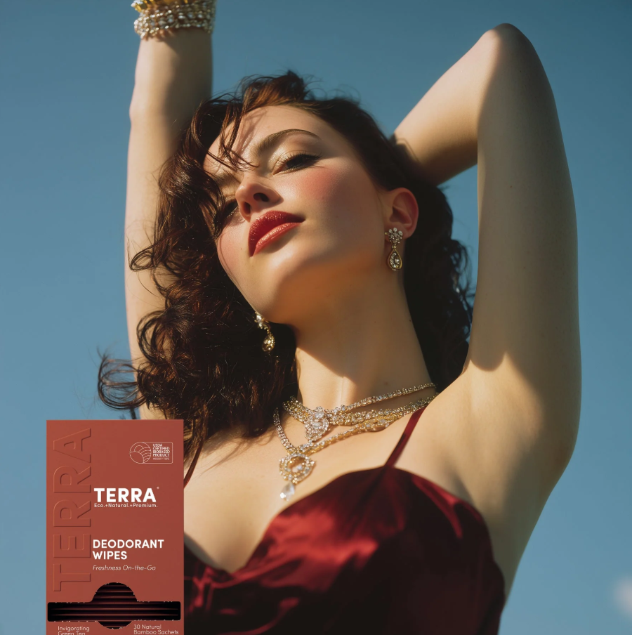Terra Deodorant Wipes - 30x