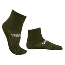 Creepers Merino Toe Socks - Quarter Crew Length Ltd Edition
