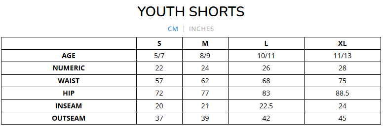 Sendy Youth Peaky MTB Shorts