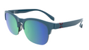 Hilx Nomad Interloop Sunglasses - Shiny Green w/ Green Mirror Polarized Lens | Gearshop NZ