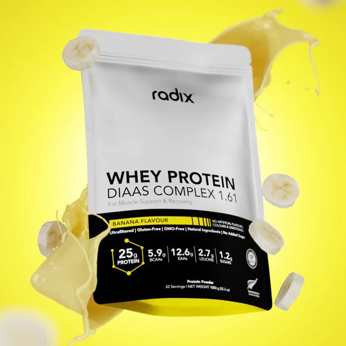 Radix Natural Whey Protein Powder, 1kg