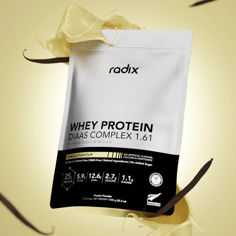 Radix Natural Whey Protein Powder, 1kg