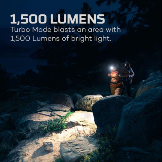 Nebo Transcend 1500 Rechargable Headlamp