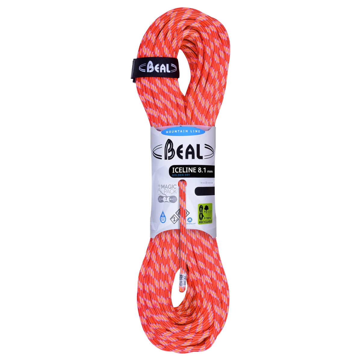 Beal Ice Line 8.1mm 60m Climbing Rope