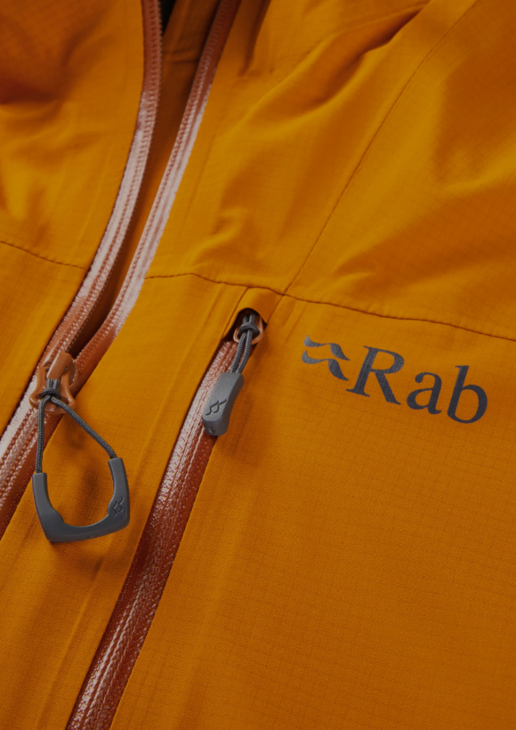 Rab Mens Firewall Rain Jacket - Marmalade XL - Pre 2026 Version