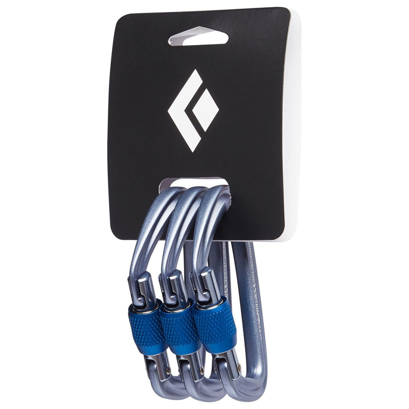 Black Diamond Hotforge Screwgate Carabiner (3Pack)