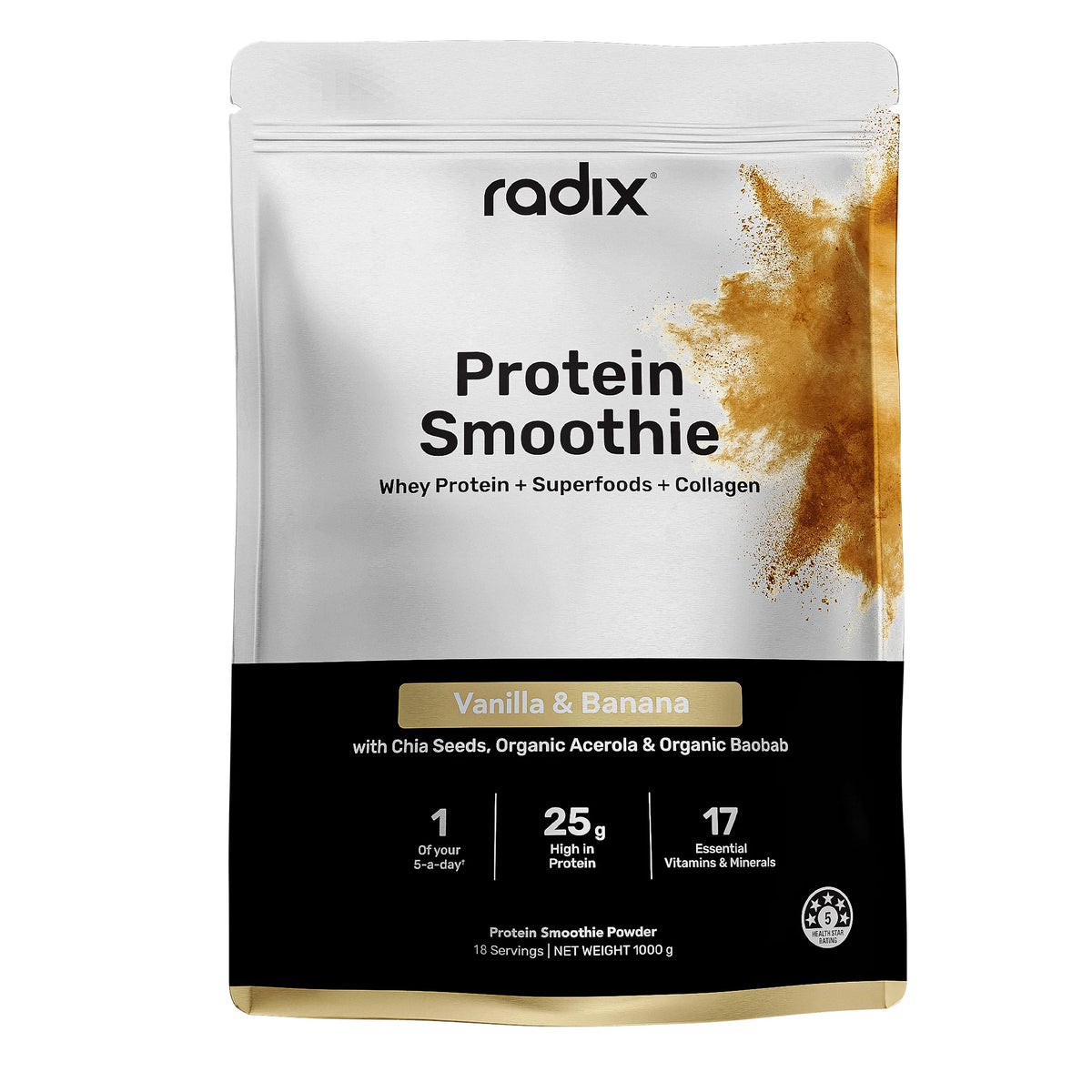 Radix Whey Protein Smoothies