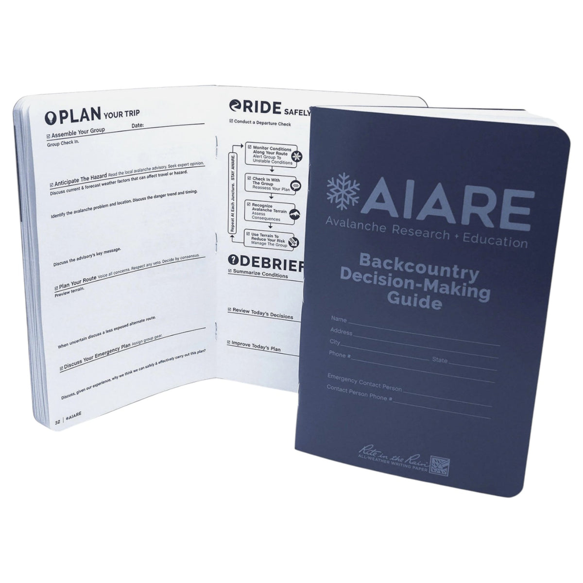 BCA AIARE Field Book