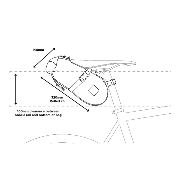 Restrap Saddle Bag 4.5L