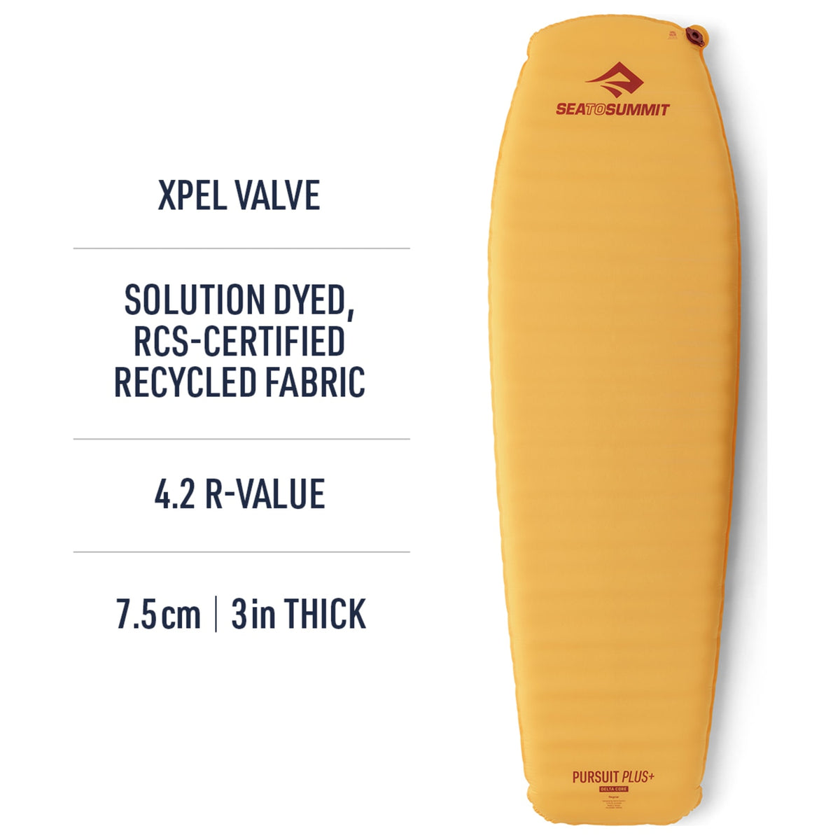 Sea to Summit Pursuit Plus Self-Inflating Mat
