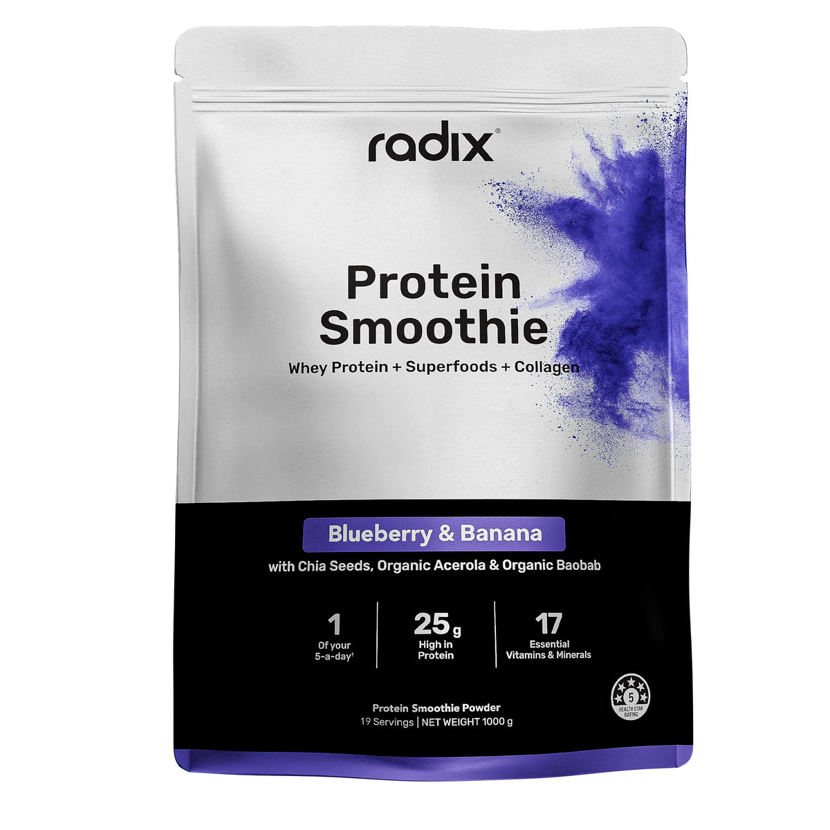 Radix Whey Protein Smoothies