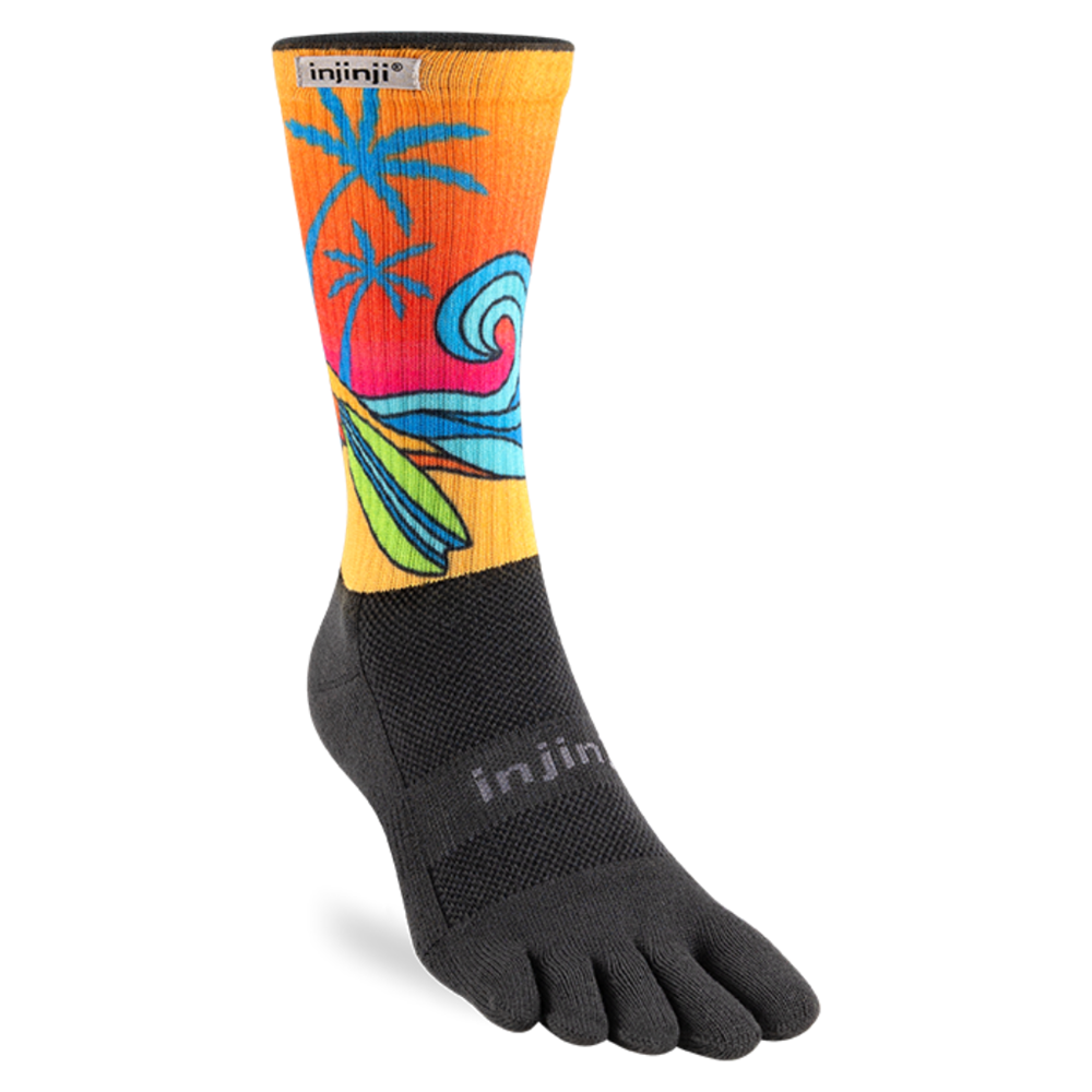 Injinji Artist Designed Mens Trail Crew
