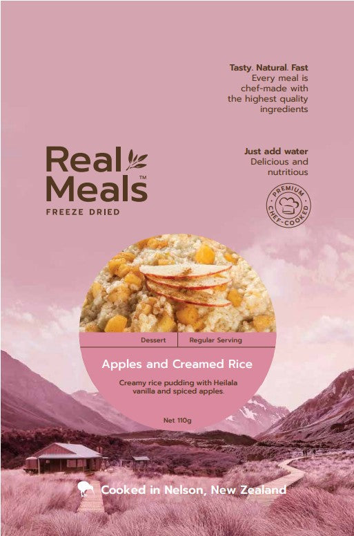 Real Meals Apples & Creamed Rice