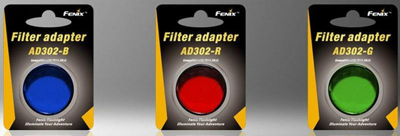 Fenix Flashlight Filter Adapter AD302 (TK11/12)