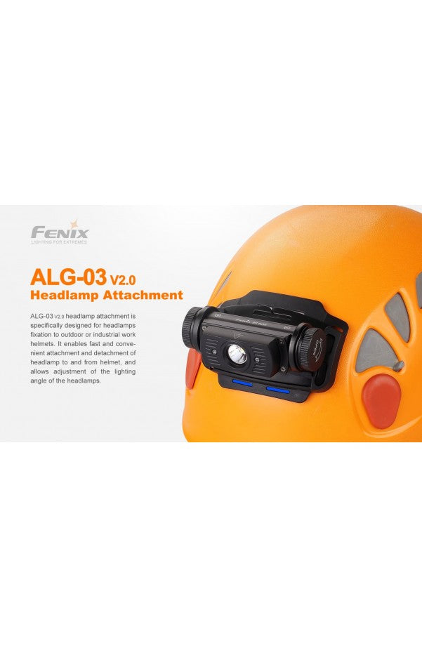Fenix Headlamp Helmet Mount ALG-03 V2