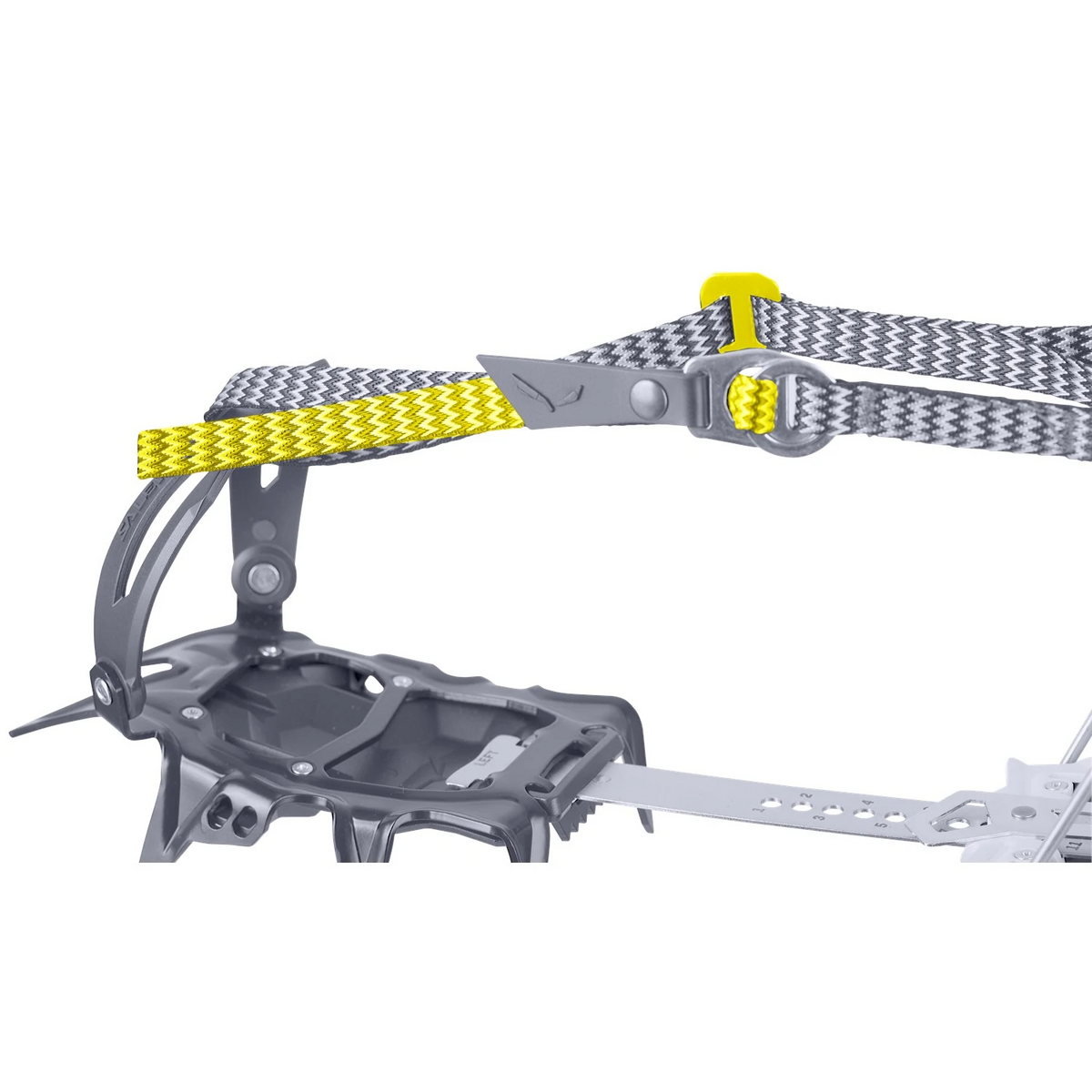 Salewa Alpinist Walk Crampon, Black/Yellow