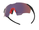Hilx Kinetik Gladiator Sunglasses -Large - Matte Black w/ Red Mirror Lens | Gearshop NZ