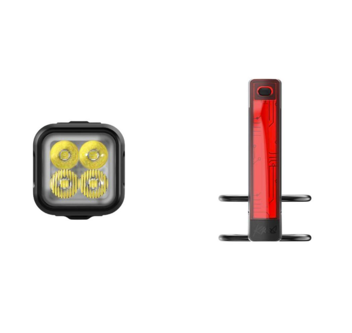 Knog Blinder 700 Lumen + Plus Rear Bike Light Set