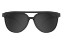 Hilx Nomad Valkyrie Sunglasses - Solid Black w/ Black Mirror Polarized Lens | Gearshop NZ