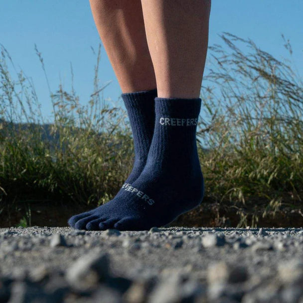 Creepers Merino Toe Socks - Crew Length Ltd Edition
